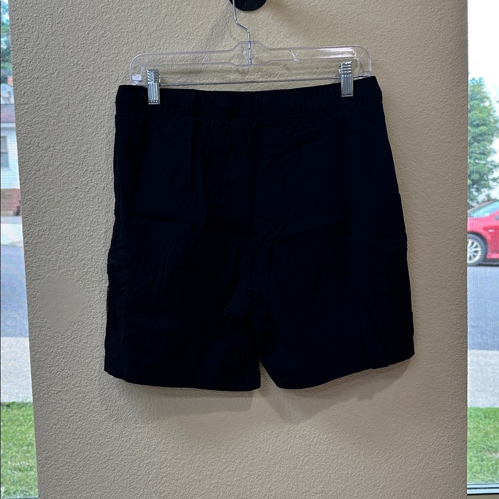 Eddie Bauer Men's Black Cargo Hiking Shorts Size Medium Outdoor Utility Shorts - Picture 6 of 8